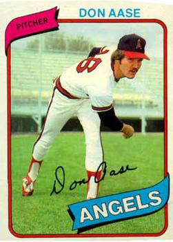 #239 Don Aase - California Angels - 1980 Topps Baseball