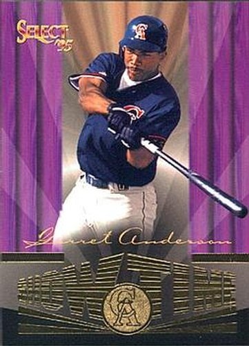 #239 Garret Anderson - California Angels - 1995 Select Baseball