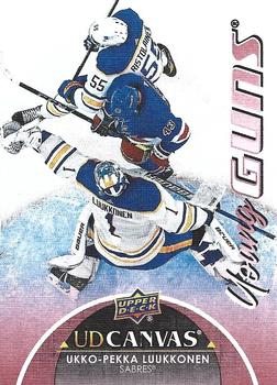 #C239 Ukko-Pekka Luukkonen - Buffalo Sabres - 2021-22 Upper Deck - UD Canvas Hockey