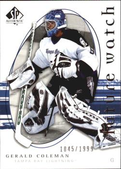 #239 Gerald Coleman - Tampa Bay Lightning - 2005-06 SP Authentic Hockey