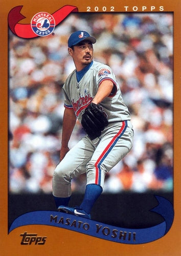 #239 Masato Yoshii - Montreal Expos - 2002 Topps Baseball