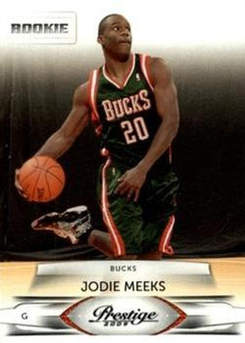 #239 Jodie Meeks - Milwaukee Bucks - 2009-10 Panini Prestige Basketball