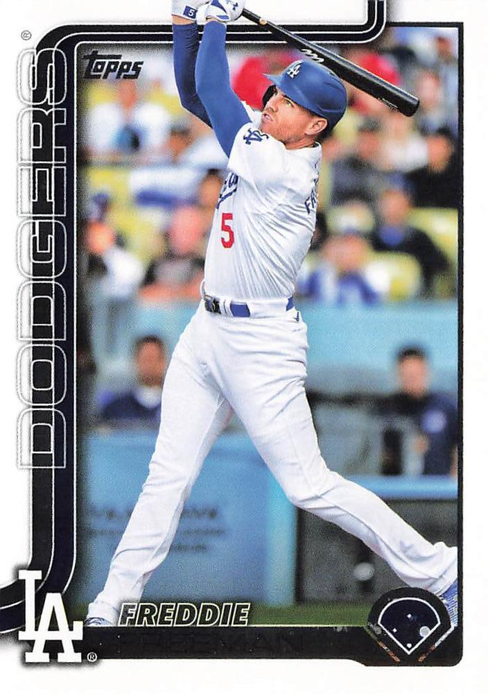 #239 Freddie Freeman - Los Angeles Dodgers - 2025 Topps Baseball