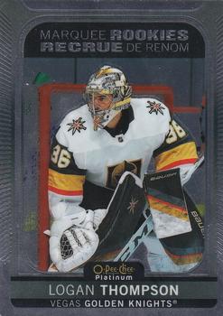 #239 Logan Thompson - Vegas Golden Knights - 2021-22 O-Pee-Chee Platinum Hockey