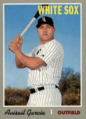 #239 Avisail Garcia - Chicago White Sox - 2019 Topps Heritage Baseball