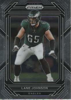 #239 Lane Johnson - Philadelphia Eagles - 2022 Panini Prizm Football
