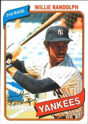 #239 Willie Randolph - New York Yankees - 1980 O-Pee-Chee Baseball