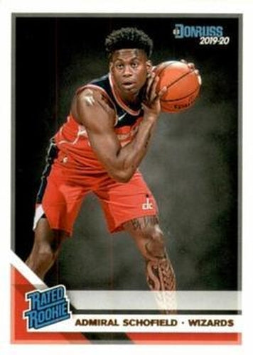 #239 Admiral Schofield - Washington Wizards - 2019-20 Donruss Basketball