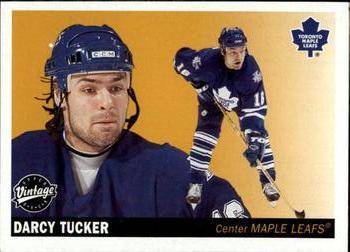 #239 Darcy Tucker - Toronto Maple Leafs - 2002-03 Upper Deck Vintage Hockey