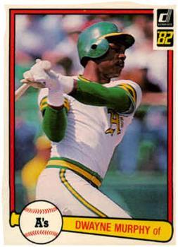 #239 Dwayne Murphy - Oakland Athletics - 1982 Donruss Baseball
