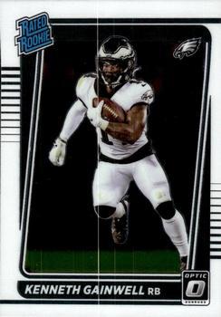 #239 Kenneth Gainwell - Philadelphia Eagles - 2021 Donruss Optic Football