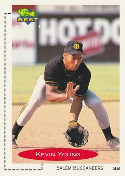 #239 Kevin Young - Salem Buccaneers - 1991 Classic Best Baseball
