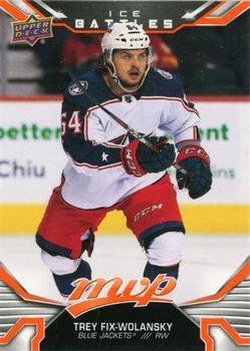 #239 Trey Fix-Wolansky - Columbus Blue Jackets - 2022-23 Upper Deck MVP - Ice Battles Hockey