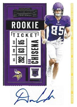 #239 Dan Chisena - Minnesota Vikings - 2020 Panini Contenders Football