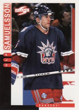 #239 Ulf Samuelsson - New York Rangers - 1997-98 Score Hockey