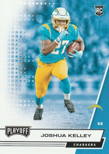 #239 Joshua Kelley - Los Angeles Chargers - 2020 Panini Playoff Football