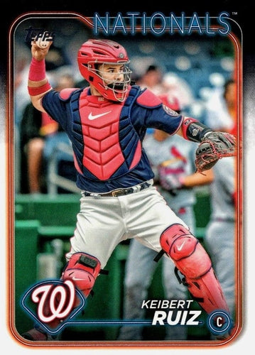 #239 Keibert Ruiz - Washington Nationals - 2024 Topps Baseball