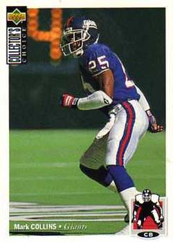 #239 Mark Collins - New York Giants - 1994 Collector's Choice Football