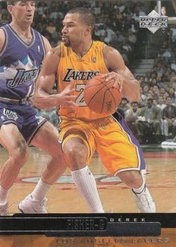 #239 Derek Fisher - Los Angeles Lakers - 1999-00 Upper Deck Basketball