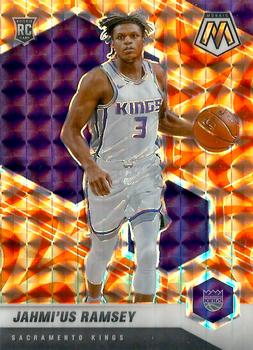 #239 Jahmi'us Ramsey - Sacramento Kings - 2020-21 Panini Mosaic - Mosaic Reactive Orange Basketball