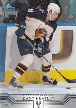 #239 Dany Heatley - Atlanta Thrashers - 2001-02 Upper Deck Hockey