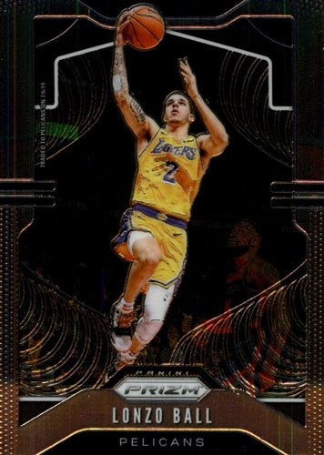 #239 Lonzo Ball - New Orleans Pelicans - 2019-20 Panini Prizm Basketball