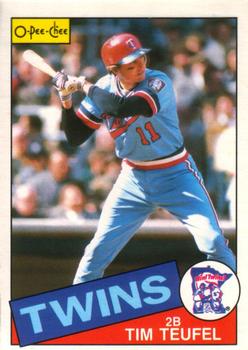#239 Tim Teufel - Minnesota Twins - 1985 O-Pee-Chee Baseball