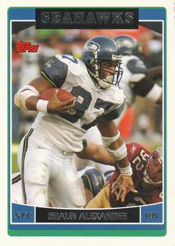 #239 Shaun Alexander - Seattle Seahawks - 2006 Topps Football