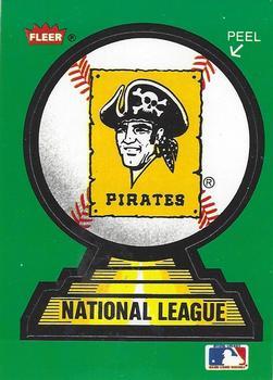 #23 Pittsburgh Pirates - Pittsburgh Pirates - 1988 Fleer - Team Stickers Baseball