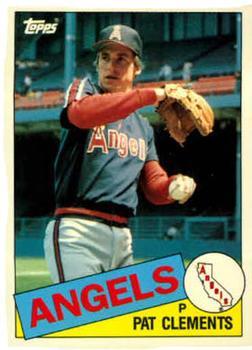 #23T Pat Clements - California Angels - 1985 Topps Traded Baseball