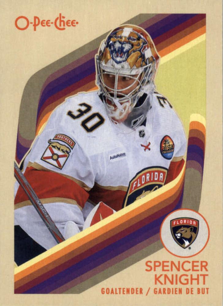 #23 Spencer Knight - Florida Panthers - 2023-24 O-Pee-Chee - Retro Hockey