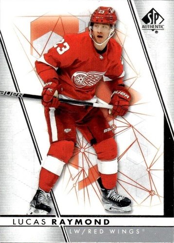 #23 Lucas Raymond - Detroit Red Wings - 2022-23 SP Authentic Hockey