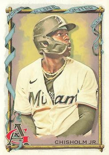 #23 Jazz Chisholm Jr. - Miami Marlins - 2023 Topps Allen & Ginter Baseball
