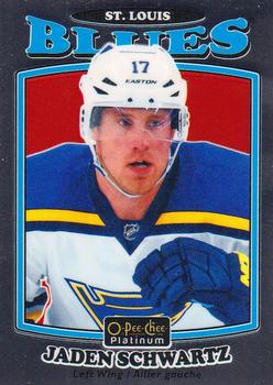 #R-23 Jaden Schwartz - St. Louis Blues - 2016-17 O-Pee-Chee Platinum - Retro Hockey