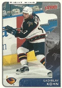 #23 Ladislav Kohn - Atlanta Thrashers - 2001-02 Upper Deck Victory Hockey