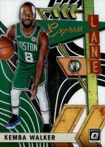 #23 Kemba Walker - Boston Celtics - 2019-20 Donruss Optic - Express Lane Basketball