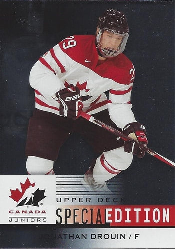 #SE-23 Jonathan Drouin - Canada - 2014 Upper Deck Team Canada Juniors - Special Edition Hockey