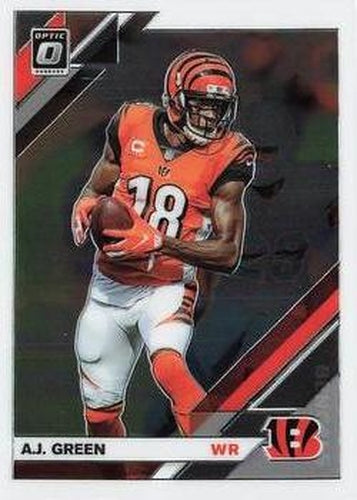 #23 A.J. Green - Cincinnati Bengals - 2019 Donruss Optic Football