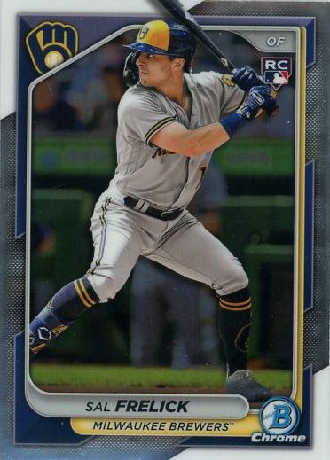 #23 Sal Frelick - Milwaukee Brewers - 2024 Bowman Chrome Baseball