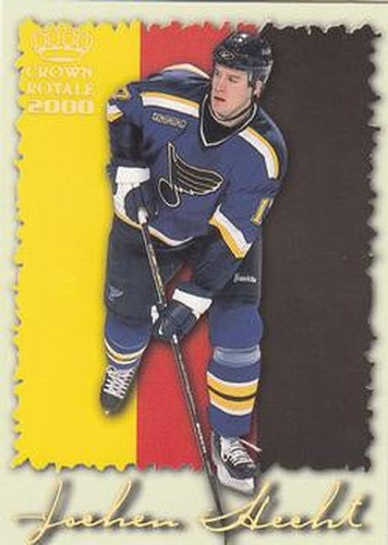 #23 Jochen Hecht - St. Louis Blues - 1999-00 Pacific Crown Royale - International Glory Hockey