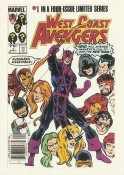 #23 West Coast Avengers Limited Series - 1991 Comic Images Marvel Comics First Covers II