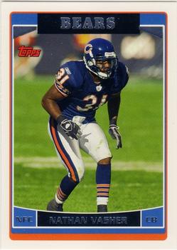 #23 Nathan Vasher - Chicago Bears - 2006 Topps Football