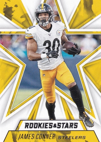#23 James Conner - Pittsburgh Steelers - 2020 Panini Rookies & Stars Football
