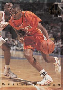 #23 Wesley Person - Auburn Tigers / Phoenix Suns - 1994 Classic Four Sport