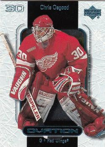 #23 Chris Osgood - Detroit Red Wings - 1999-00 Upper Deck Ovation Hockey