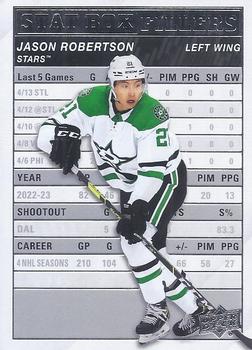 #SB-23 Jason Robertson - Dallas Stars - 2023-24 Upper Deck - Stat Box Fillers Hockey