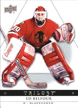 #23 Ed Belfour - Chicago Blackhawks - 2013-14 Upper Deck Trilogy Hockey