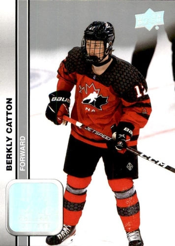 #23 Berkly Catton - Canada - 2023 Upper Deck Team Canada Juniors Hockey