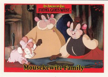#23 Mousekewitz Family - 1991 Impel An American Tail: Fievel Goes West