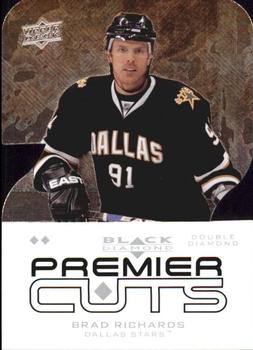#PDC23 Brad Richards - Dallas Stars - 2008-09 Upper Deck Black Diamond - Premier Die Cut Hockey